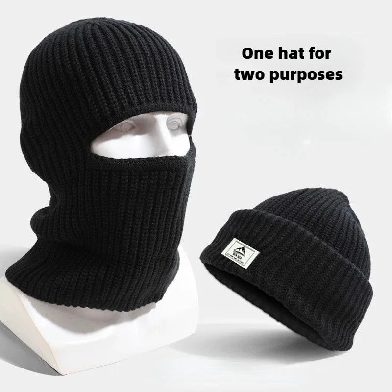 Winter 2 in1 Mask Hat